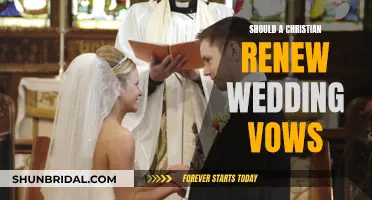 Renewing Wedding Vows: A Christian's Commitment