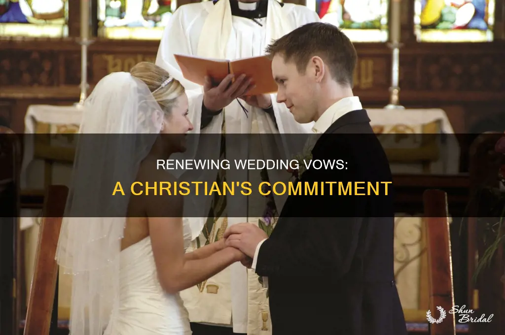 should a christian renew wedding vows