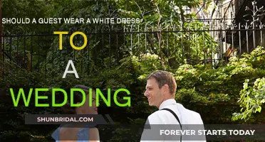 White Dresses: Wedding Guest Etiquette