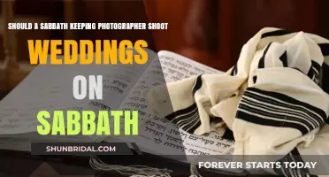 How a Sabbath-keeping Photographer Can Handle Wedding Shoots