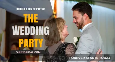 Should Sons Join the Wedding Party? Pros, Cons, and Traditions