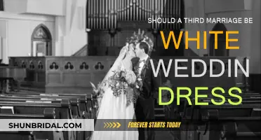 Third Time Lucky: White Wedding Dress?