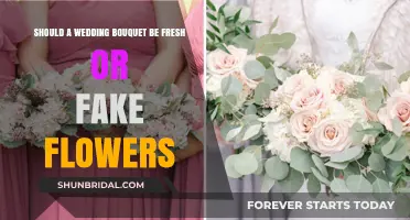 Fresh or Fake: Choosing Your Perfect Wedding Bouquet