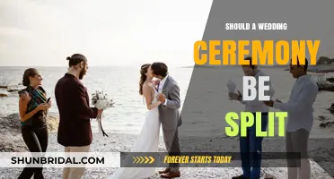 Splitting Wedding Ceremonies: Pros, Cons, and Creative Compromises for Couples