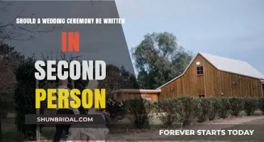Should Your Wedding Ceremony Use Second Person? Pros and Cons