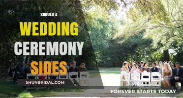 Should Wedding Ceremonies Have Sides? Tradition vs. Modern Trends