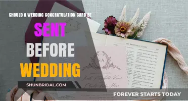 Should You Send Wedding Congratulations Before the Big Day?