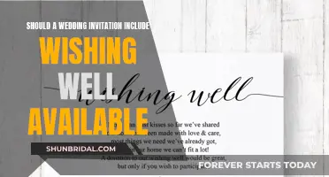 Wedding Invitation Etiquette: Wishing Well Inclusion