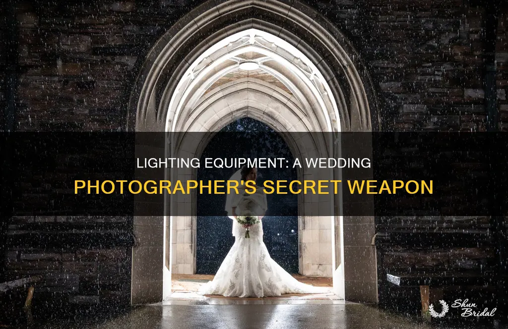 should a wedding photographer bring in their own lighting