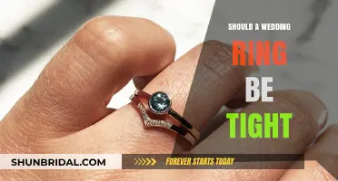 Wedding Ring: Perfect Fit or Too Tight?