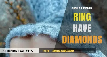 The Sparkly Debate: Diamonds on Wedding Rings