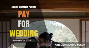 Should a Woman's Parents Pay for Her Wedding? Exploring Traditions and Responsibilities