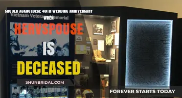 Honoring 40 Years of Love: Remembering Your Deceased Spouse on Your Anniversary