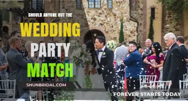 Matching Wedding Attire: Should Guests Coordinate Beyond the Wedding Party?