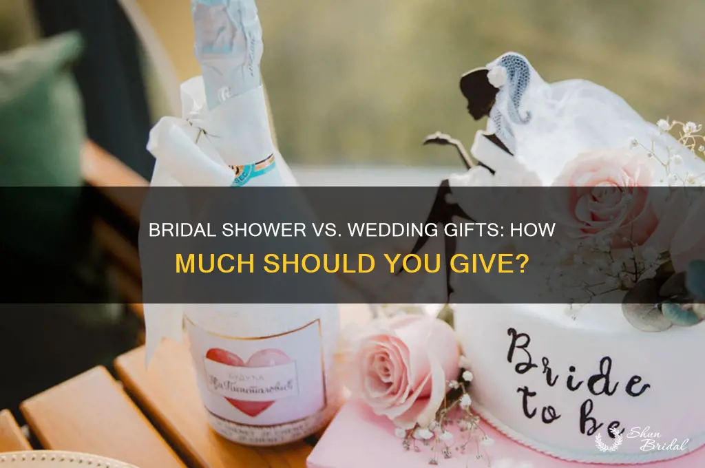 should bridal gift money be less than money wedding gift