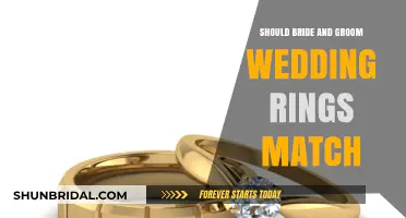 Matching Wedding Rings: A Symbol of Unity