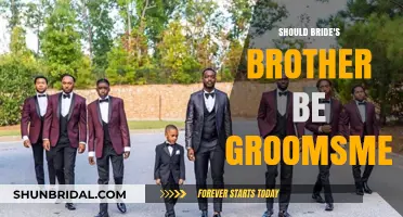 Should the Bride's Brother Be a Groomsman? Pros and Cons