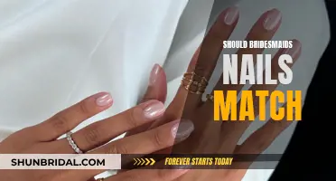 Bridesmaids' Nails: To Match or Not to Match?