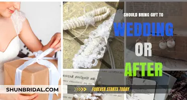 Wedding Gift Etiquette: Should You Bring It to the Wedding or After?