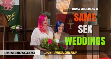 Should Christians Attend Same-Sex Weddings? Exploring Faith and Love