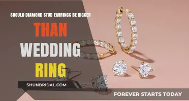Diamond Studs: Should They Overshadow Your Wedding Ring?