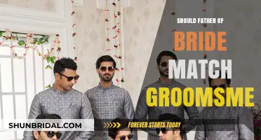Should the Father of the Bride Match the Groomsmen? A Style Guide