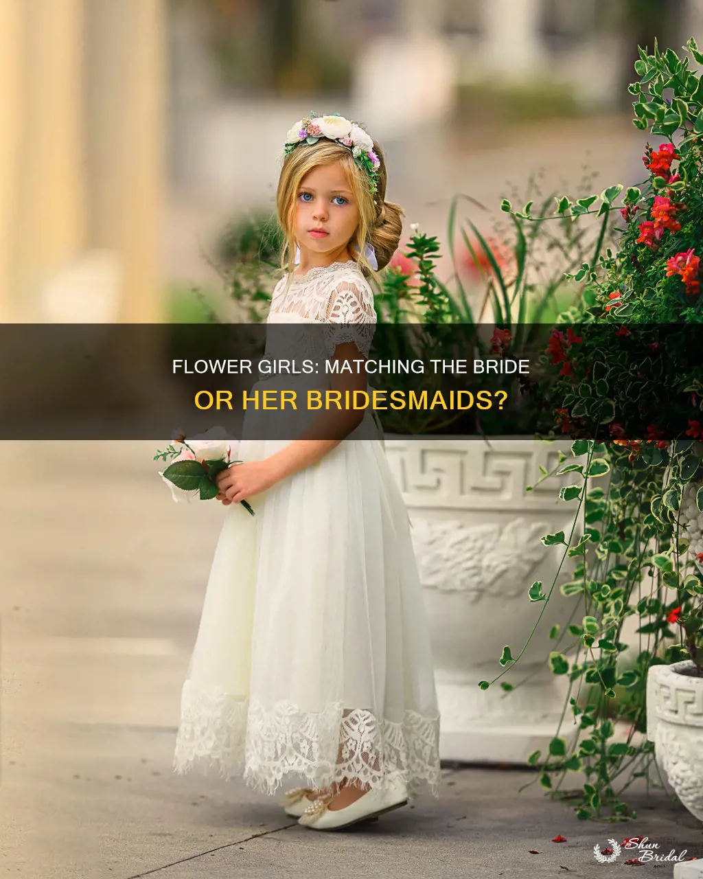 should flower girl match bride or bridesmaids