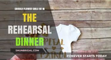 Should Flower Girls Attend Rehearsal Dinners? Pros, Cons, and Etiquette