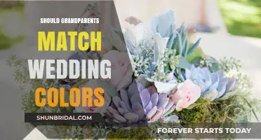 Should Grandparents Match Wedding Colors? Etiquette and Style Tips