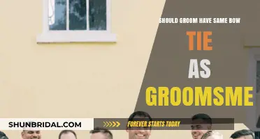Matching Bow Ties: Should Grooms and Groomsmen Coordinate?