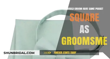 Matching Pocket Squares: Should Groom and Groomsmen Coordinate?
