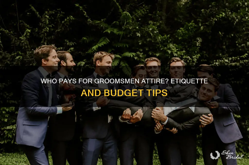 should groom pay for groomsmen rentals
