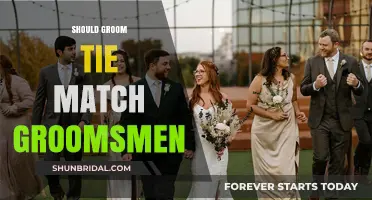 Should the Groom's Tie Match the Groomsmen? A Style Guide