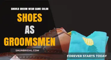 Groom's Shoes: Matching Groomsmen's Color or Standing Out?