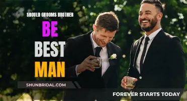 The Brotherly Bond: Best Man Secured?