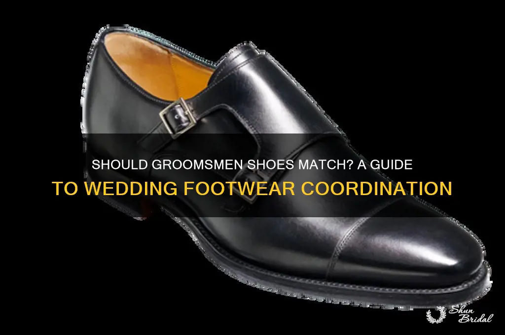 should groomsmen shoes match