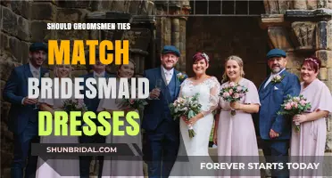 Should Groomsmen Ties Match Bridesmaid Dresses? A Wedding Style Debate