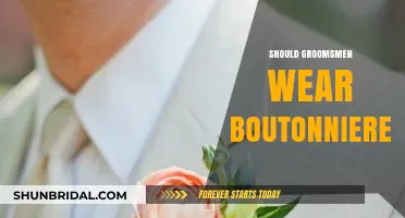 Should Groomsmen Wear Boutonnieres? A Wedding Style Guide