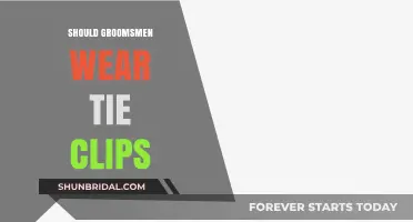 Should Groomsmen Wear Tie Clips? A Wedding Style Debate