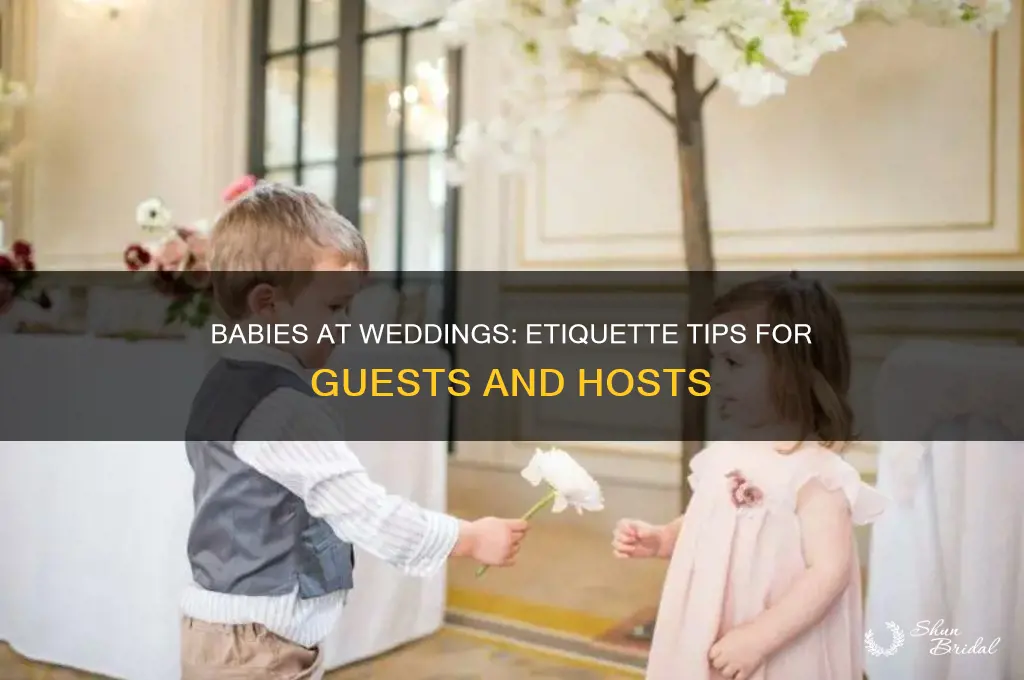 should guest bring babies to wedding