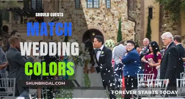 Should Guests Match Wedding Colors? Etiquette Tips for Attire Harmony
