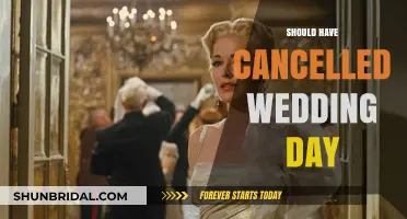 Regretful Vows: Why I Should Have Cancelled My Wedding Day