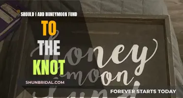 Honeymoon Fund: Should You Add It to the Knot?