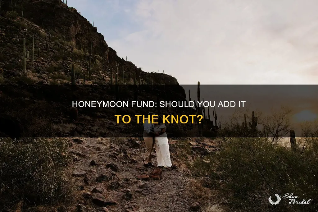 should I add honeymoon fund to the knot