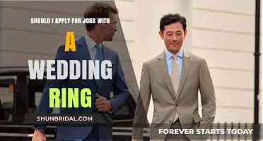 Married and Job Hunting: To Ring or Not to Ring?
