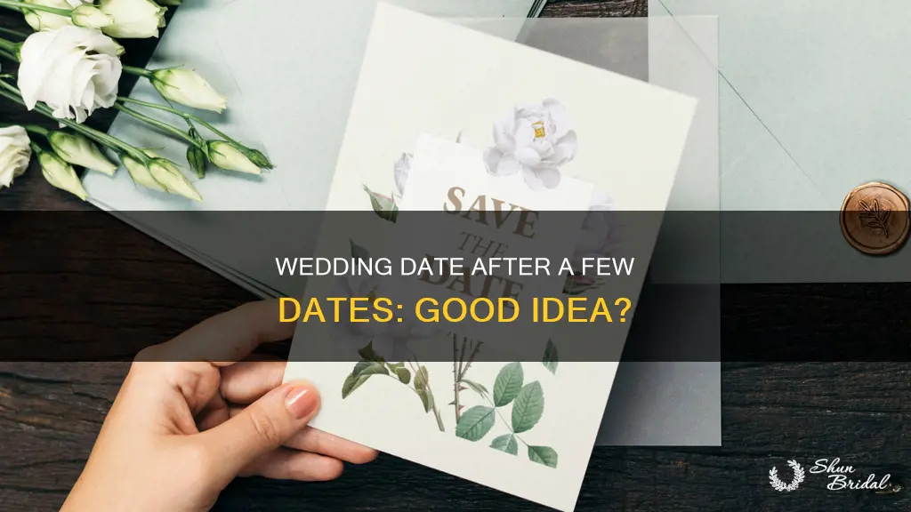 should I be a wedding date after only couple dates