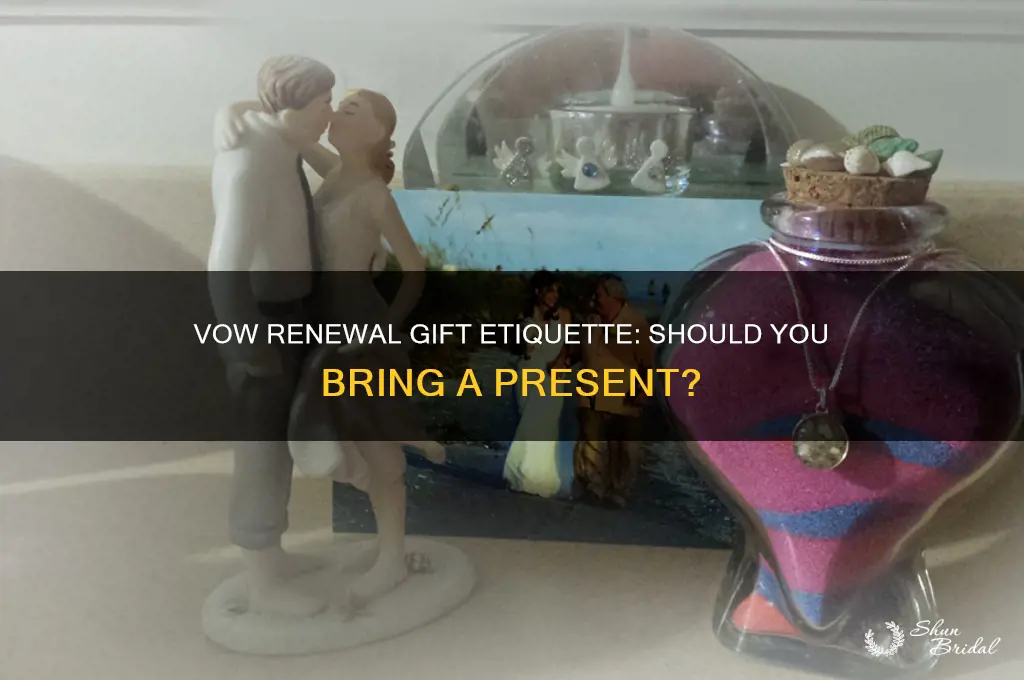 should i bring a gift to a vow renewal