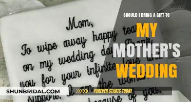 Thoughtful Gestures: Should You Bring a Gift to Your Mother's Wedding?