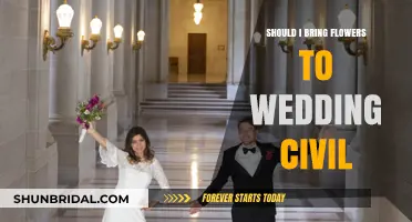 Wedding Civil Flowers: Who Should Bring Them?