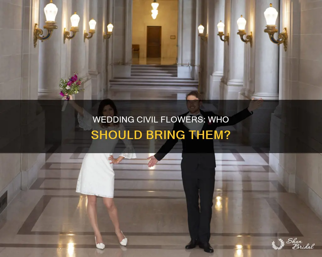 should I bring flowers to wedding civil